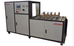 What are the characteristics of pressure pulse testing machine?